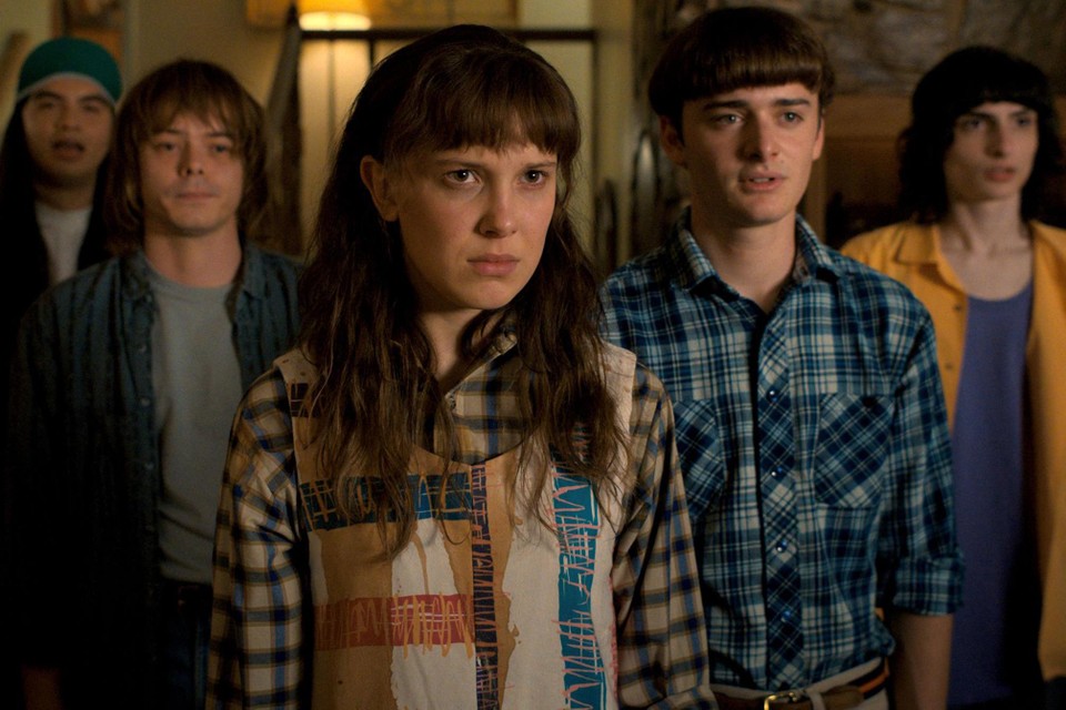 The cast of Stranger Things, centered on Millie Bobby Brown aka Eleven.  That immediately becomes the name of the animation series that Studio 100 makes for Netflix.