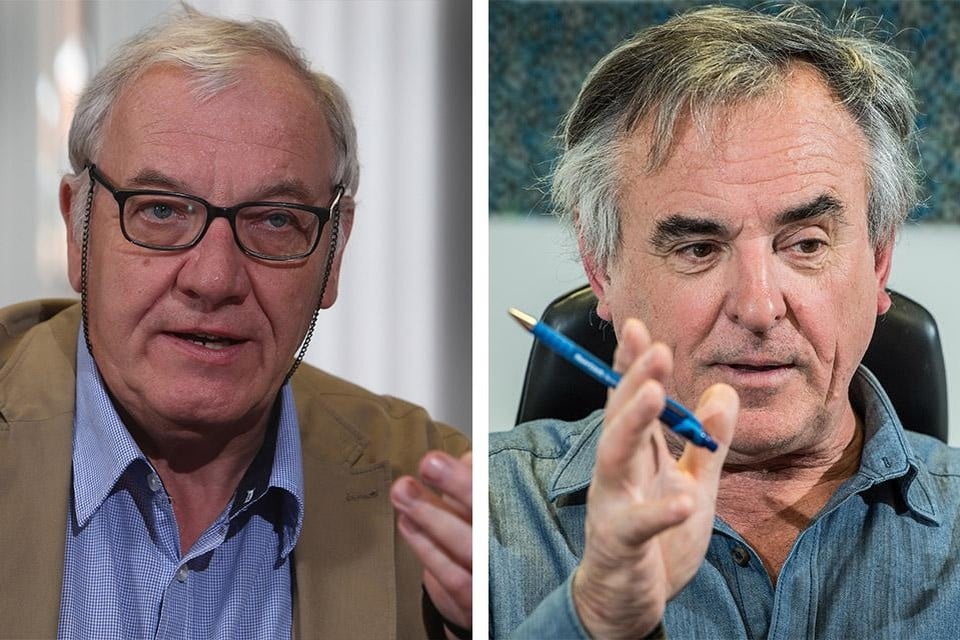“Voer de vonnissen nu eens uit. Zes maanden na de uitspraak is er soms nog niets mee gebeurd”, zegt Berings politierechter Theo Wilsens (rechts).