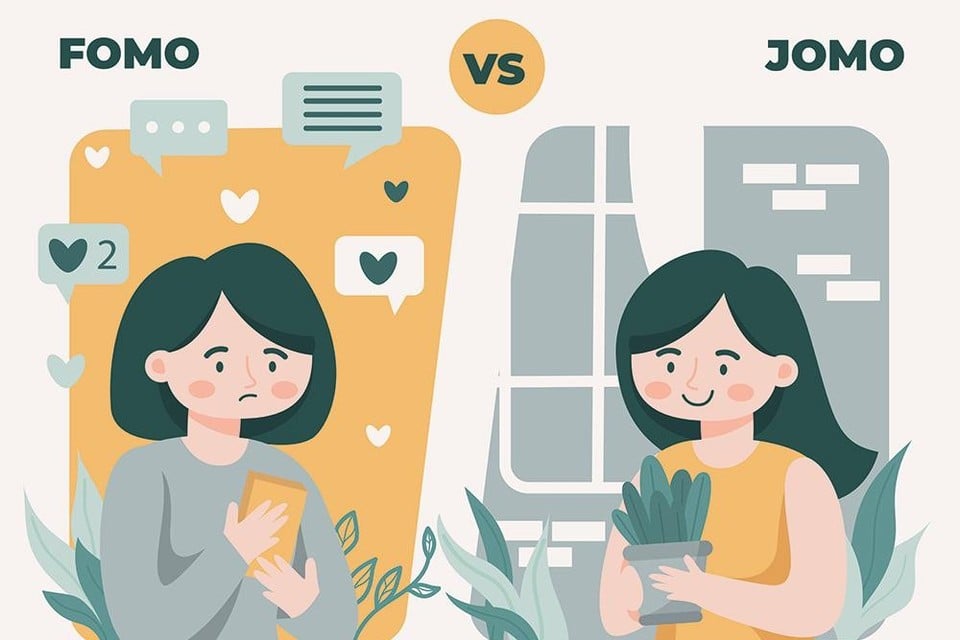 Fear of missing out (fomo) versus joy of missing out (jomo)