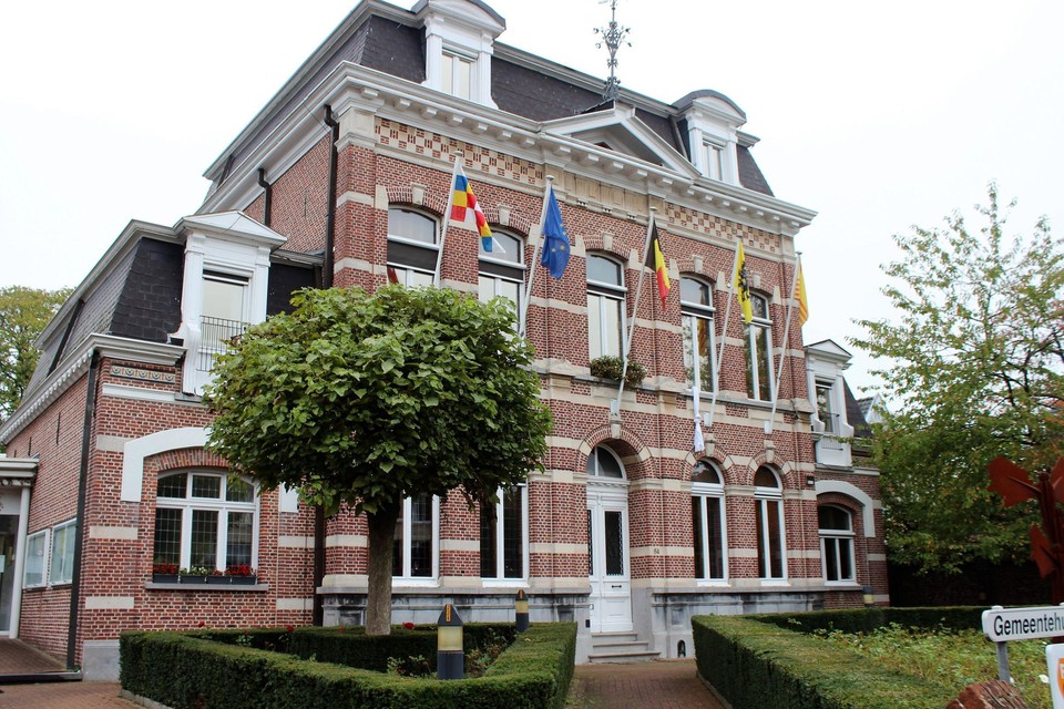 Het gemeentehuis van Borsbeek