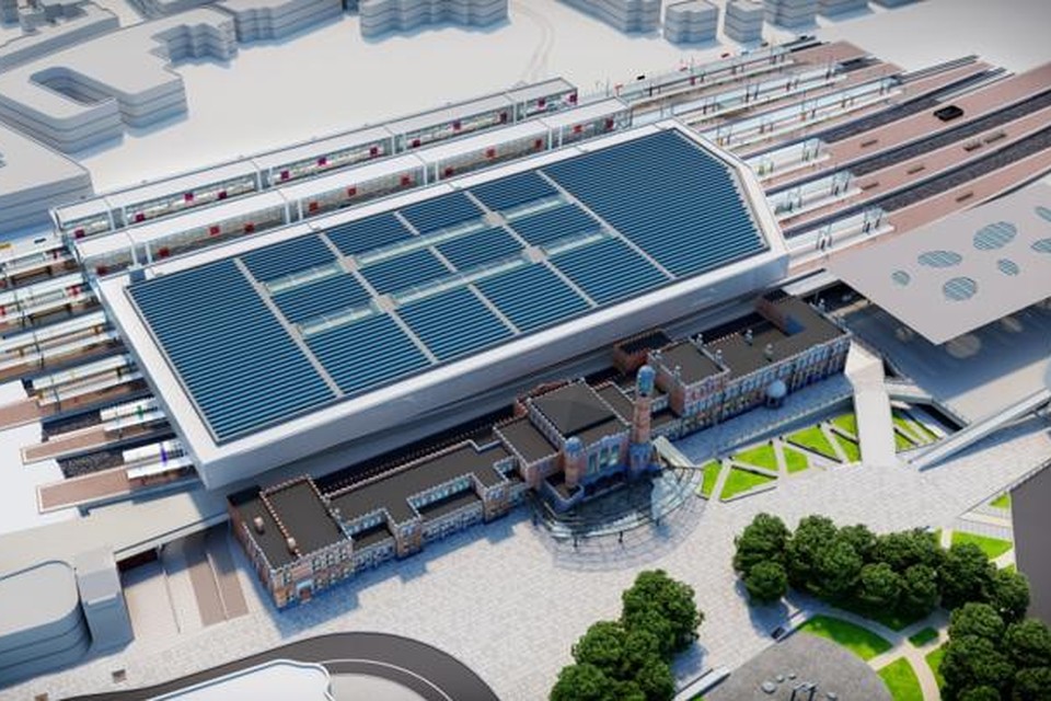 Zo moet Gent Sint-Pieters eruitzien in 2027.
