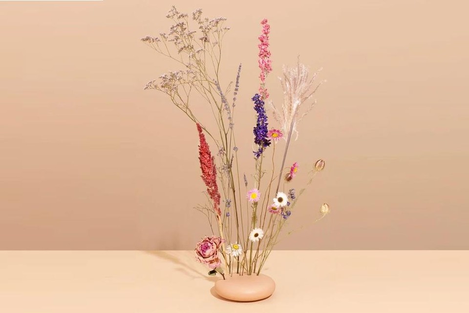 Droogbloemen ‘Flowerstone’ als eyecatcher - Bloomon - 34,95 euro