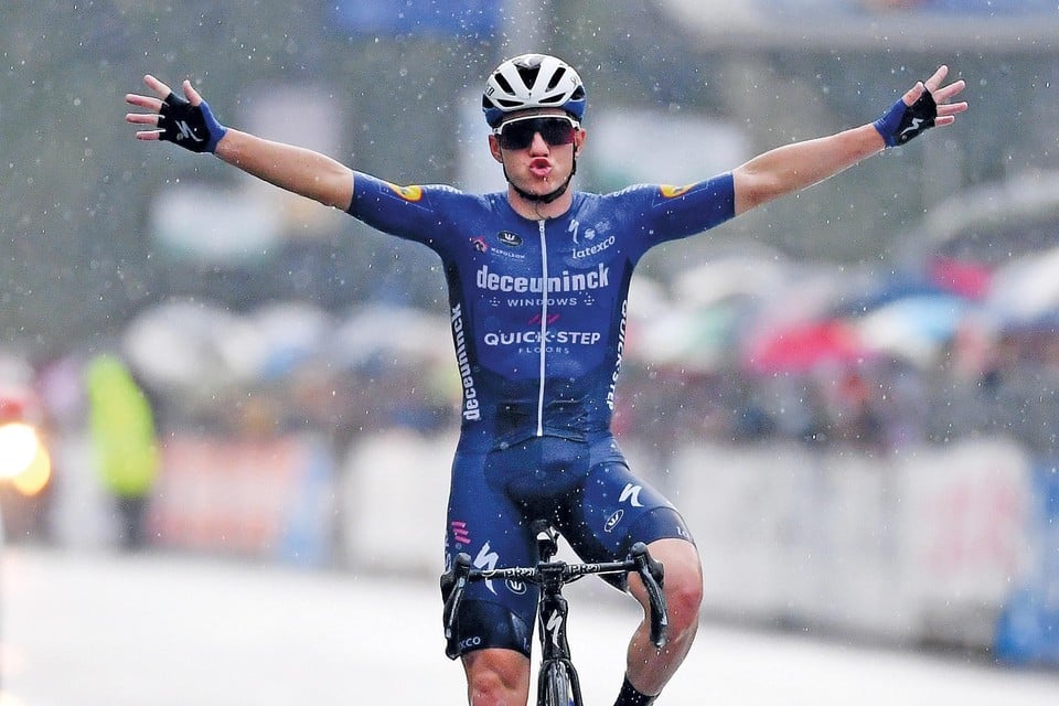 Evenepoel won maandag nog de Coppa Bernocchi.