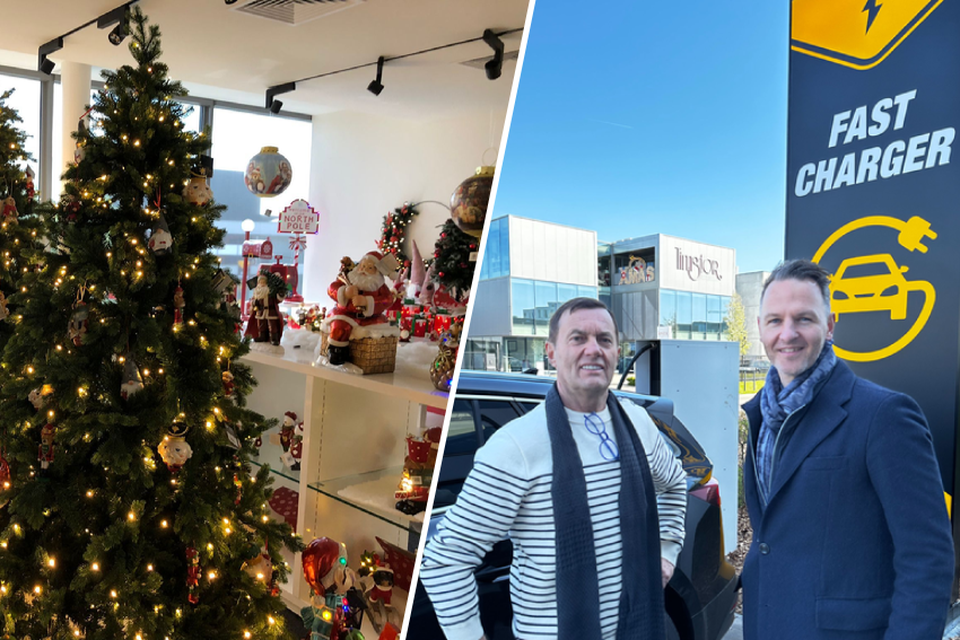Groothandel in kerstdecoratie opent eerste snellaadpaal in industriepark: “Nu nog niet veel dat komt!” (Arendonk) | Het Nieuwsblad