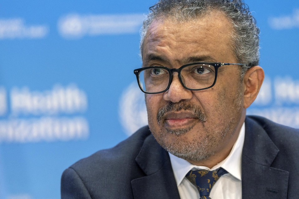 WHO-topman Tedros Adhanom Ghebreyesus.