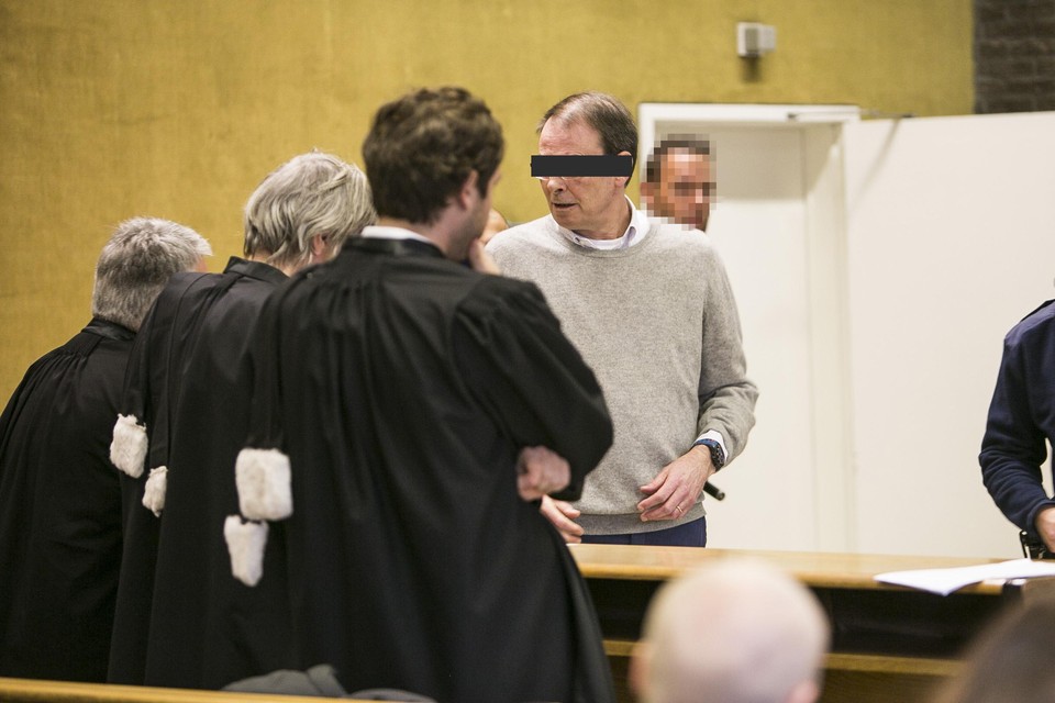 De vrijgelaten pedofiel Pieter C. (68), tijdens de zitting voor het Antwerpse hof van beroep in 2016.
