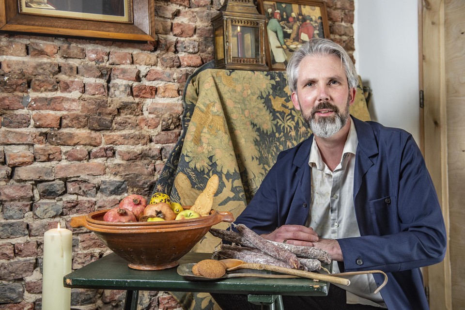 Foodarcheoloog Jeroen. 