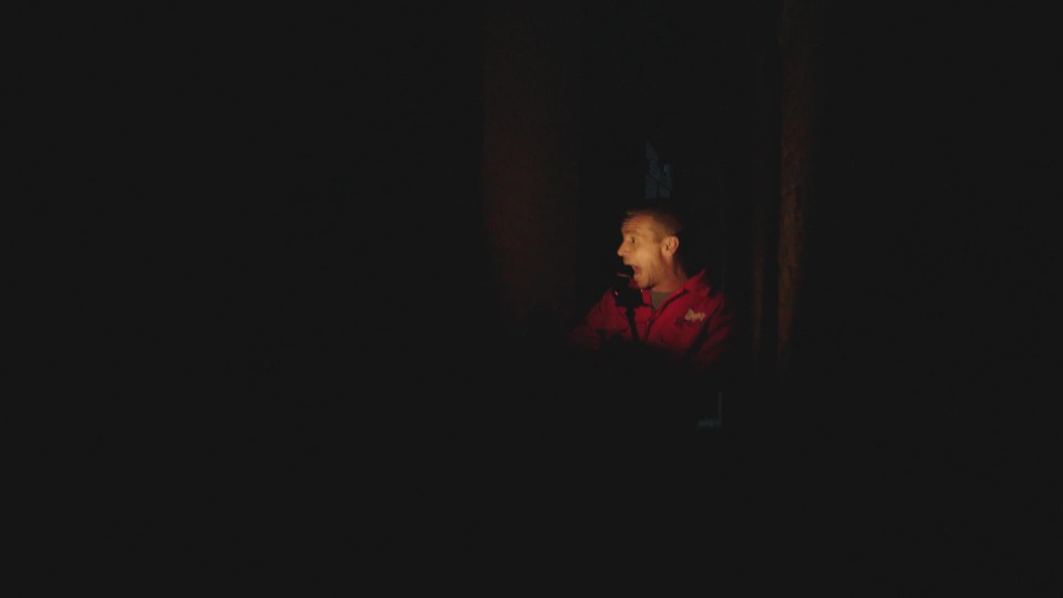 Zelfverklaard ‘broekschijter’ Sam Gooris beleeft alvast de tijd van zijn leven in ‘Don’t scream.’ 