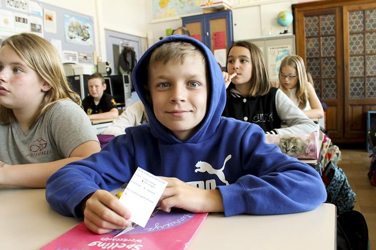 persoon Scheermes Larry Belmont Schoolkinderen kiezen kaftpapier voor Ezelsoor (Ternat) | Het Nieuwsblad  Mobile
