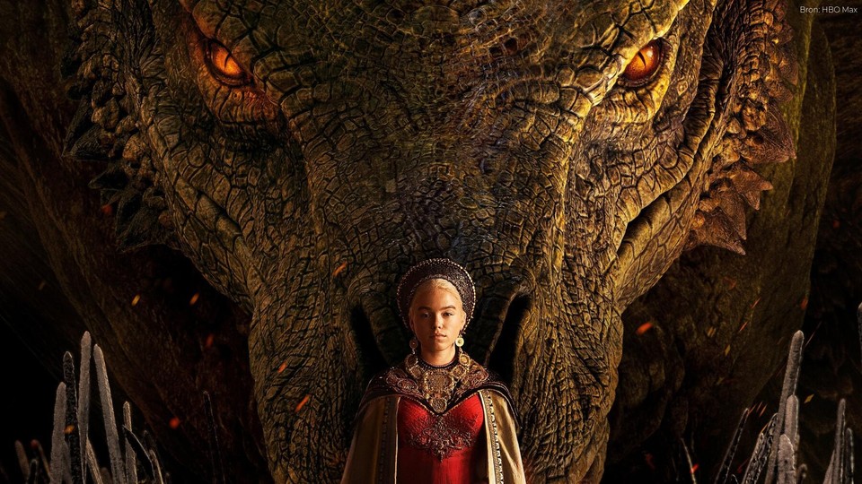 House of the dragon is een van de reeksen die op HBO Max te zien zal zijn.