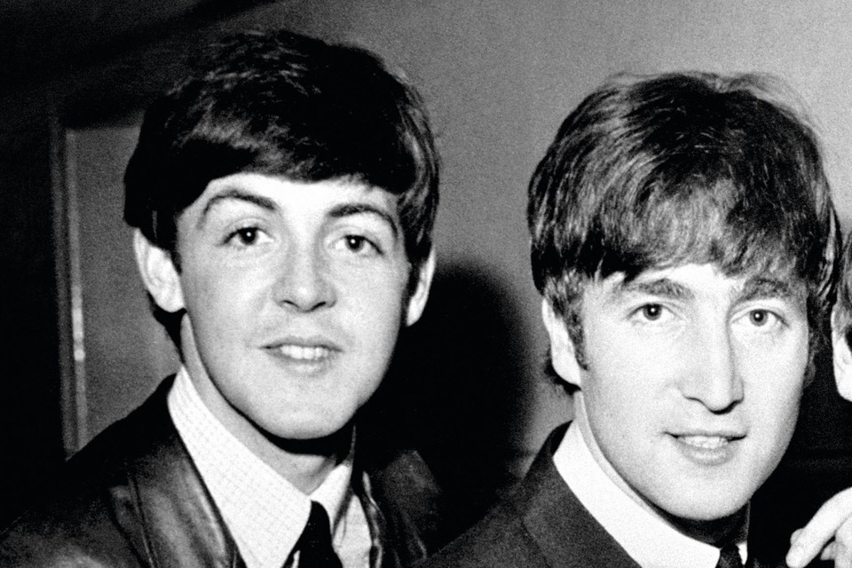 Paul McCartney en John Lennon 