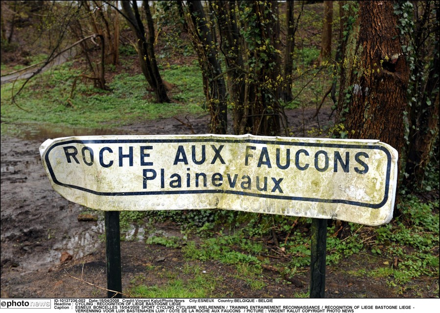 La Roche-aux-Faucons: een scherprechter. 