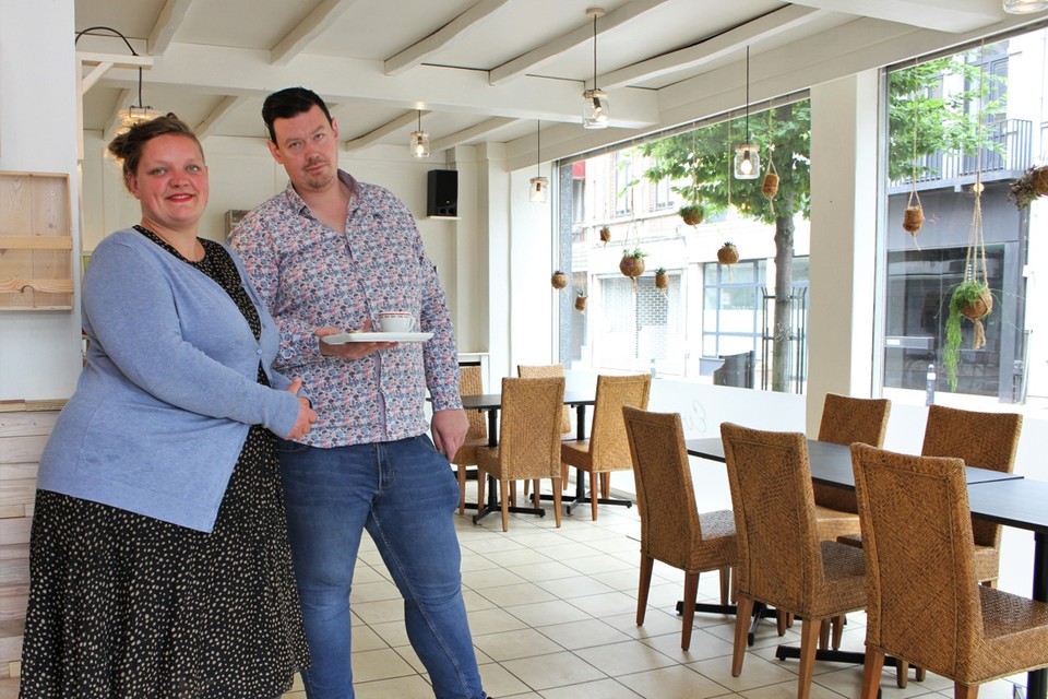 Silke Heylen en Johan Verschoren van Bisto Evarist in Lier.