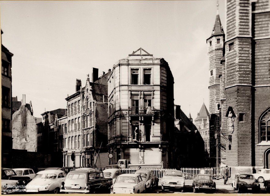 The Vleeshuis district in Antwerp. 