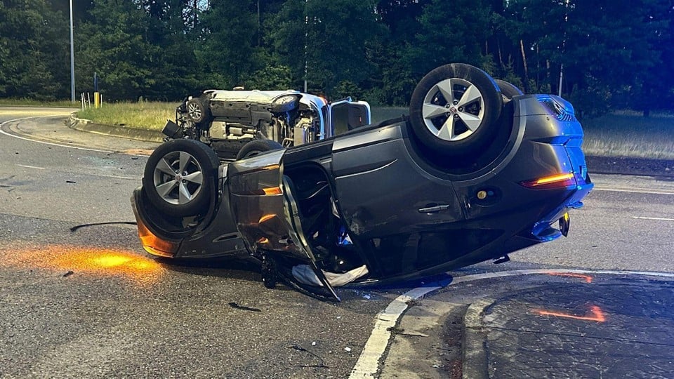Accident with minors Oosterring Genk.