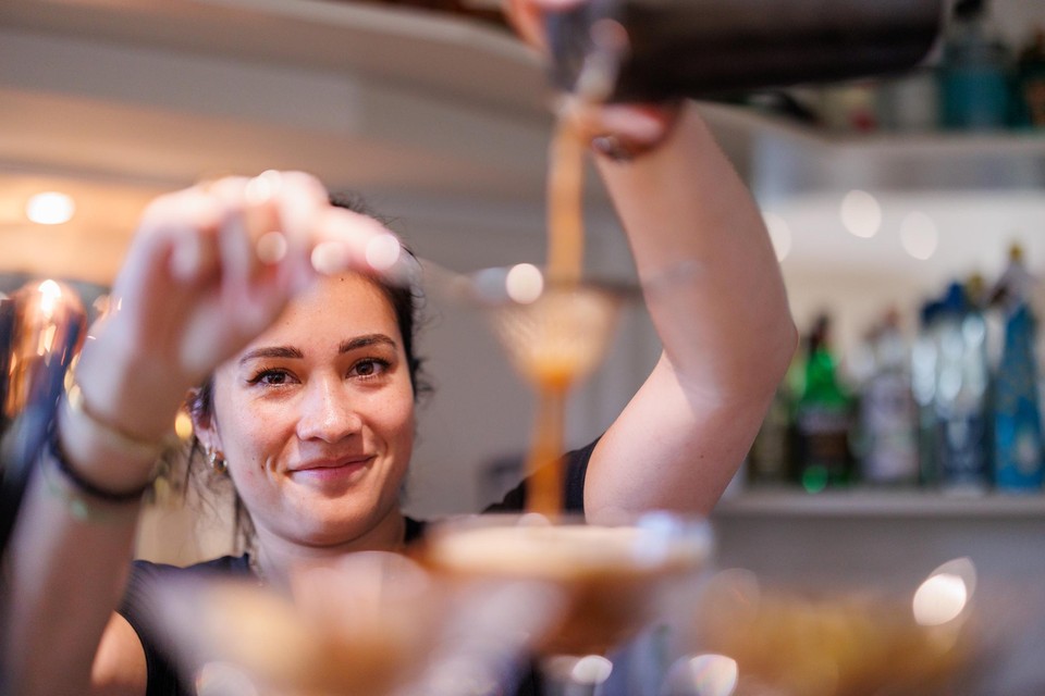 Koffie en alcohol gaan hand in hand in de koude mix. 