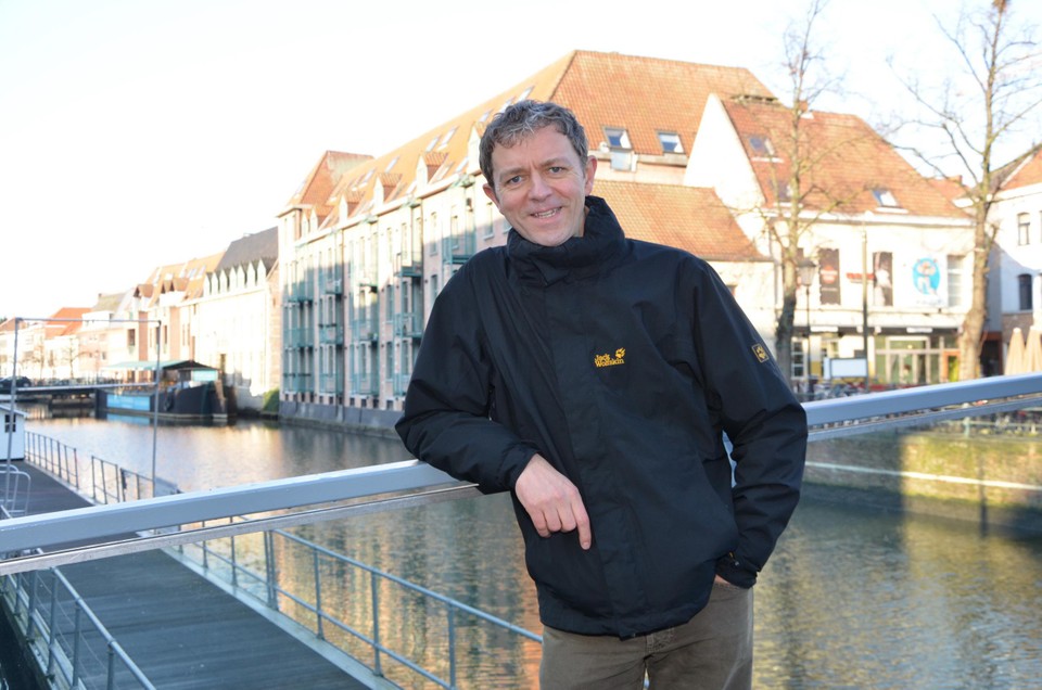 Een snorloze Frank Deboosere.
