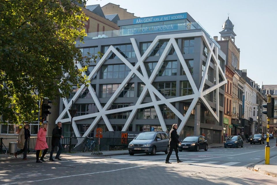 Building permit for well -known facade in Ghent approved, only the owner falls from the air (Ghent)