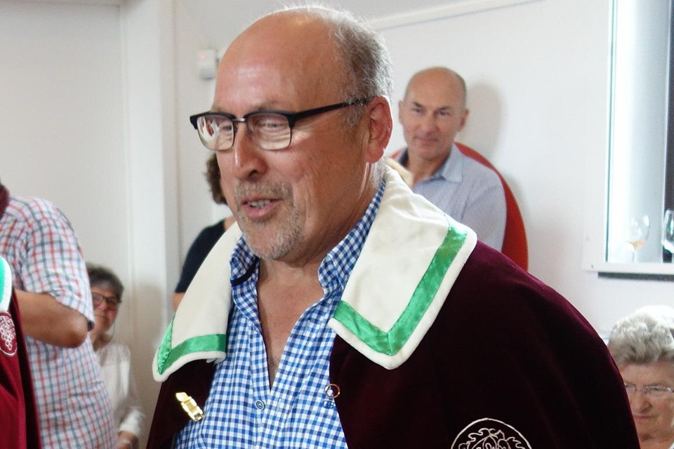Jos Van Laer van domein Kluisberg is een van de zes Hagelandse wijnbouwers die in de prijzen viel.