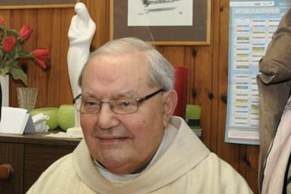 Jan Coosemans in 2015 (60 jaar priester).  