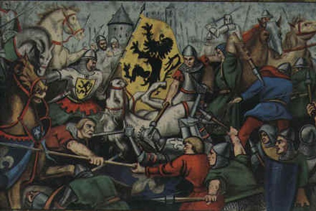 Geraardsbergenaars in 1302 present tijdens Guldensporenslag  (Geraardsbergen) | Het Nieuwsblad Mobile