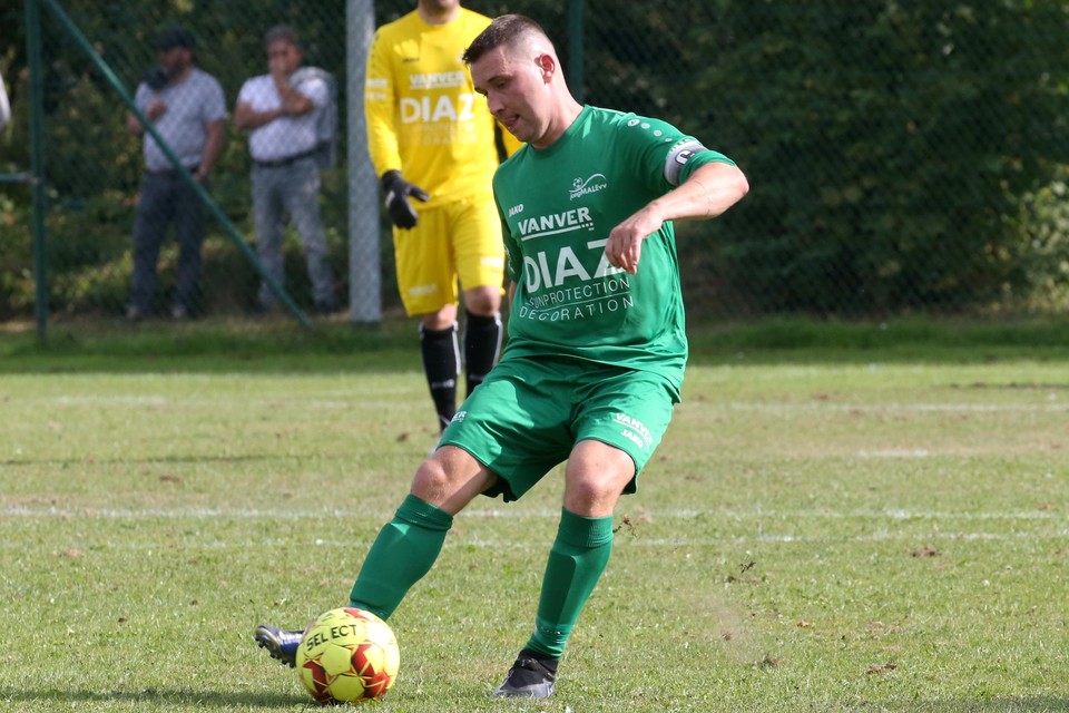 Jong Male won zondag met 0-3 op Oedelem, onder meer dankzij een goal van Yentl Vanthorre.