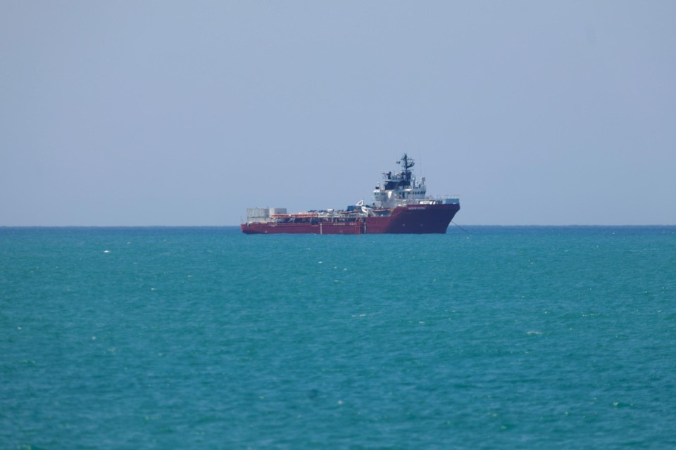 Reddingsschip Ocean Viking.