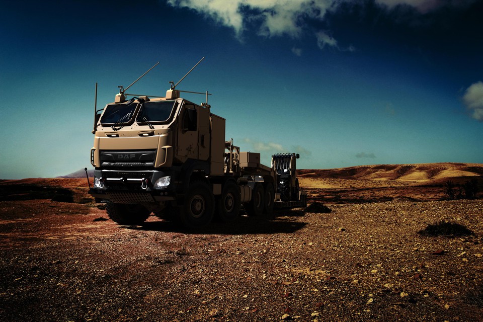 In aanvulling op de eerdere order van 879 all wheel drive CF Military trucks, heeft de Belgische Defensie bij DAF een bestelling gedaan voor nog eens negen zware trekker/oplegger-combinaties. 