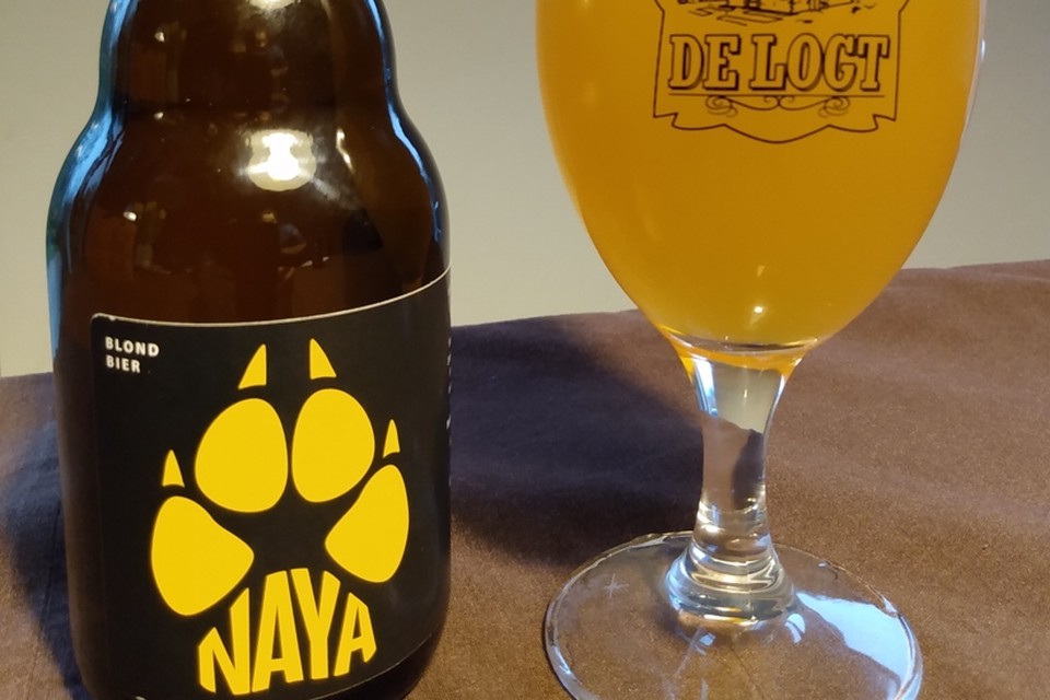 Naya: een blond bier van 7%.