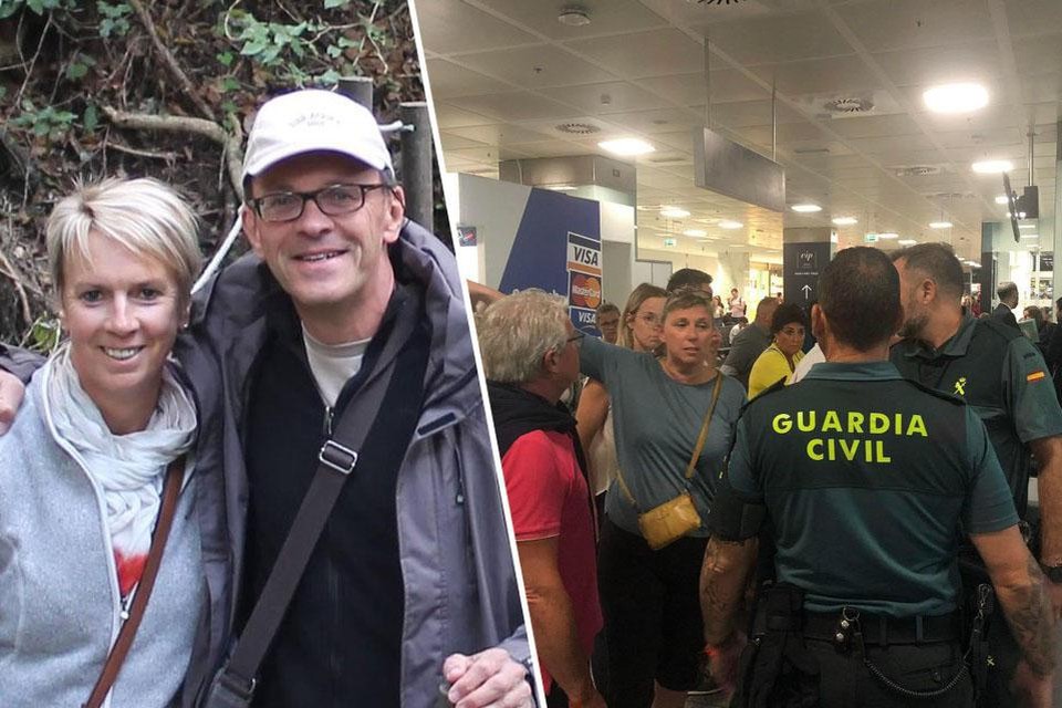 Marc Conings en zijn gezin beleefden “pure chaos” in de luchthaven op Tenerife. 