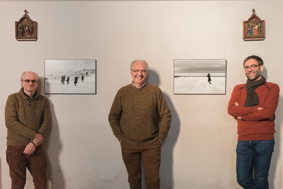 Jan Vanwinckel, Eddy Verloes en Bart Bekker. 