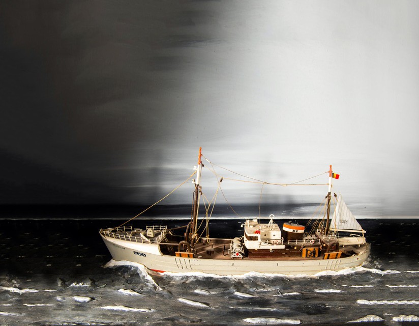 Lindberg 1/90 scale North Atlantic Fishing Trawler