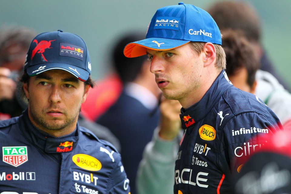 Pérez en Verstappen. 