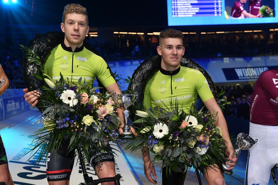 Jules Hesters en Bryan Boussaer (rechts) wonnen in 2018 de Talents Cup in Rotterdam. Woensdag staan ze aan de start in Kapelle.