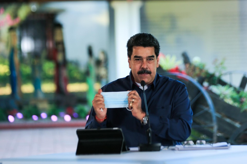 Venezolaans president Nicolas Maduro.  