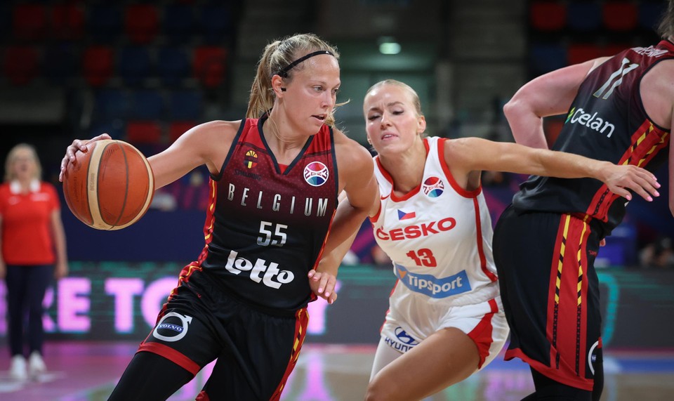 Julie Allemand counts the most assists on Eurobasket and goes v