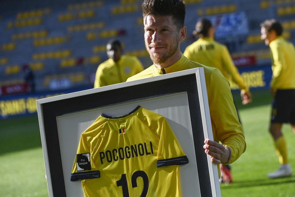 Union nam op een gepaste manier afscheid van Sébastien Pocognoli.