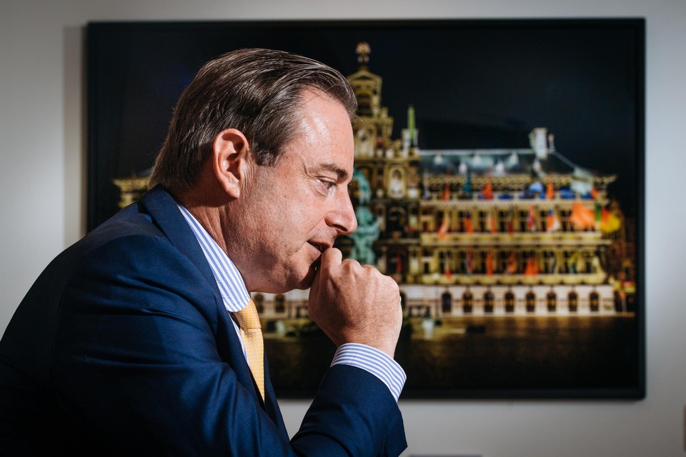 Bart De Wever (N-VA), burgemeester van Antwerpen. 