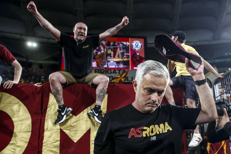 José Mourinho kan AS Roma een eerste trofee in veertien jaar bezorgen 