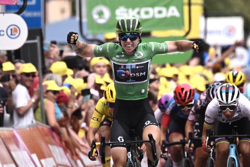 TOUR DE FRANCE FEMMES RIT 5 RESULTAT. Den holländska sprintbomben Lorena Wiebes vinner etapp två, Lotte Kopecky är bland de tio bästa TOUR DE FRANCE FEMMES RIT 5 RESULTAT. Den holländska sprintbomben Lorena Wiebes vinner etapp två, Lotte Kopecky är bland de tio bästa