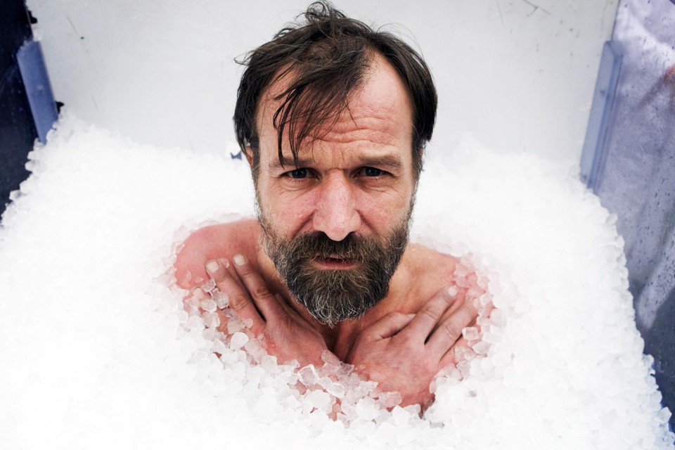 ‘The Iceman’ Wim Hof.