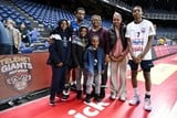 thumbnail: The entire Hammonds family was present in the Lotto Arena.
