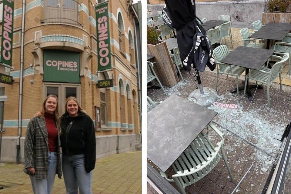 Brunchbar terrace for second time in a week damaged by turning truck: « This can’t continue like this » (Temse)
