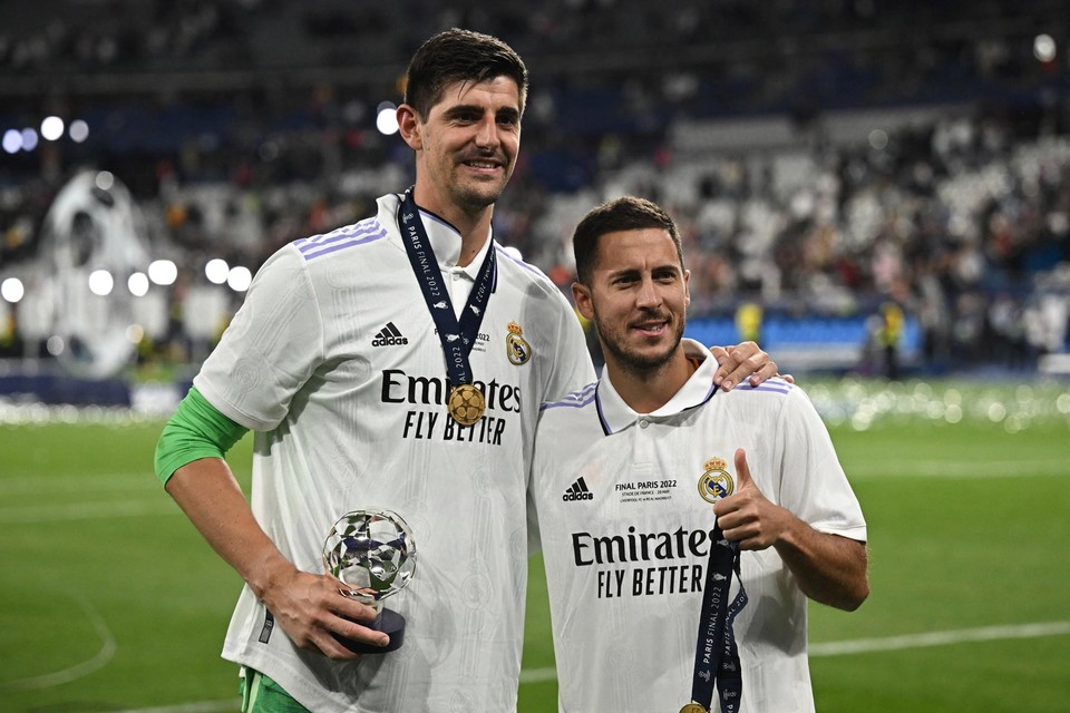 Geen minuut gespeeld in Champions League-finale, maar ook Eden Hazard  geniet mee van zege Real Madrid | Het Nieuwsblad Mobile