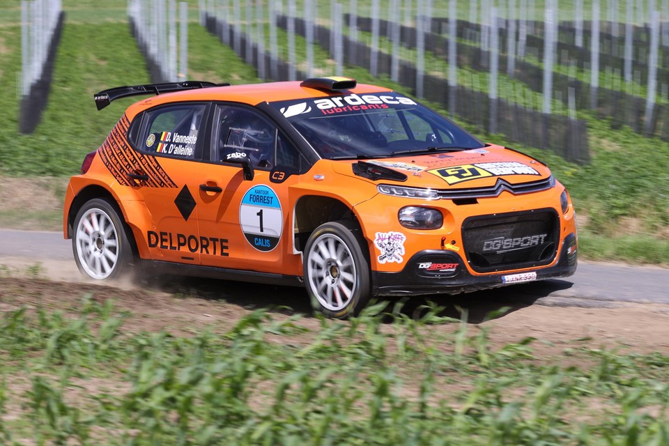 Davy Vanneste en Kris D’alleine wonnen dit jaar al de Rally van de Monteberg en de Rally van Wervik. 
