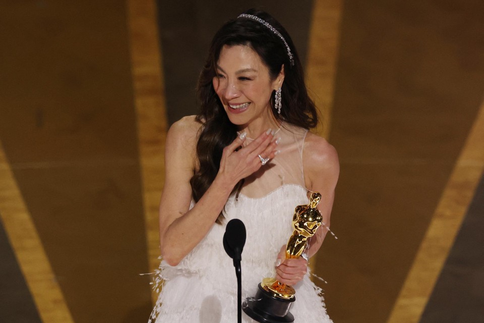 Michelle Yeoh won de Oscar voor Beste vrouwelijke hoofdrol voor haar rol in de film ‘Everything everywhere all at once’.