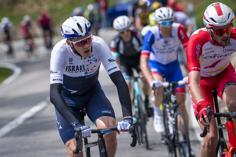 Chris Froome in de Ronde van Romandië