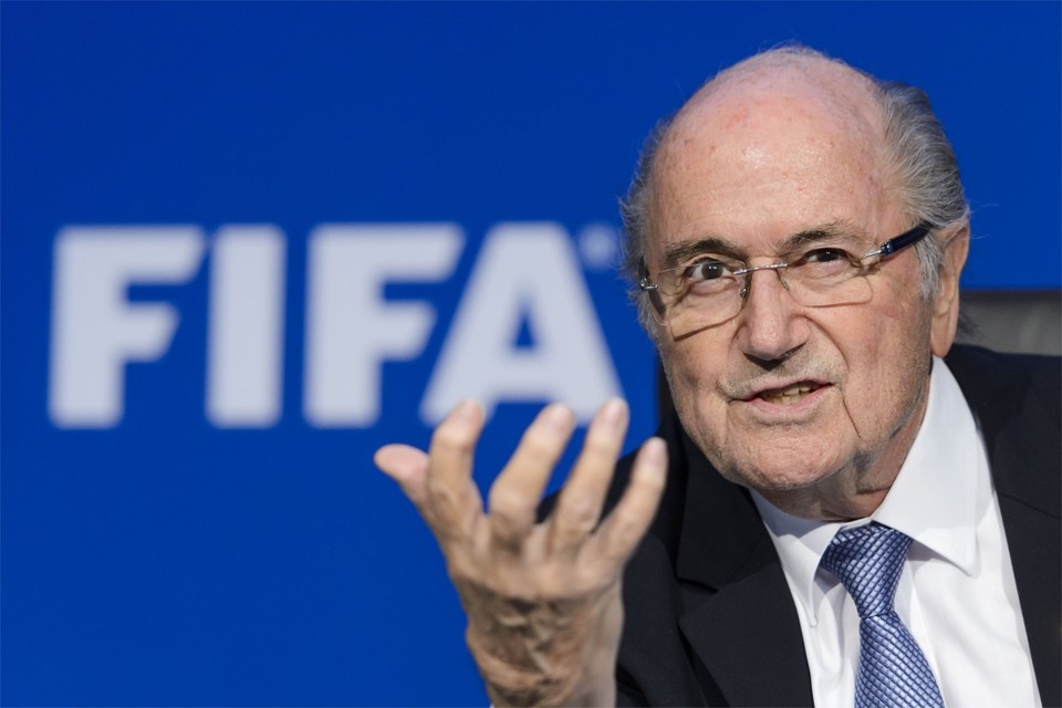 Ook voormalig FIFA-voorzitter Sepp Blatter werd in Europa nog niet veroordeeld. 