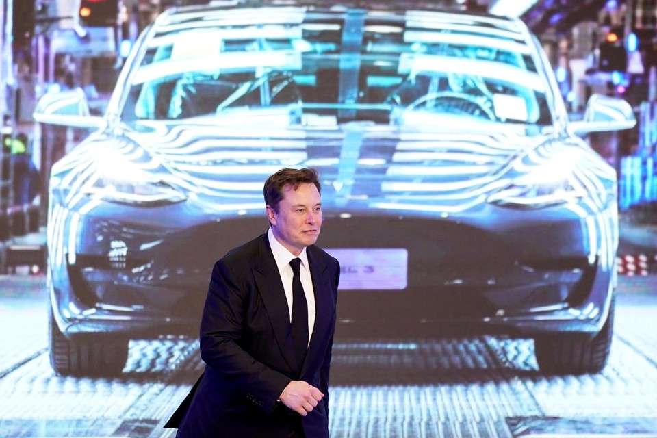 CEO van Tesla en SpaceX-oprichter Elon Musk. 