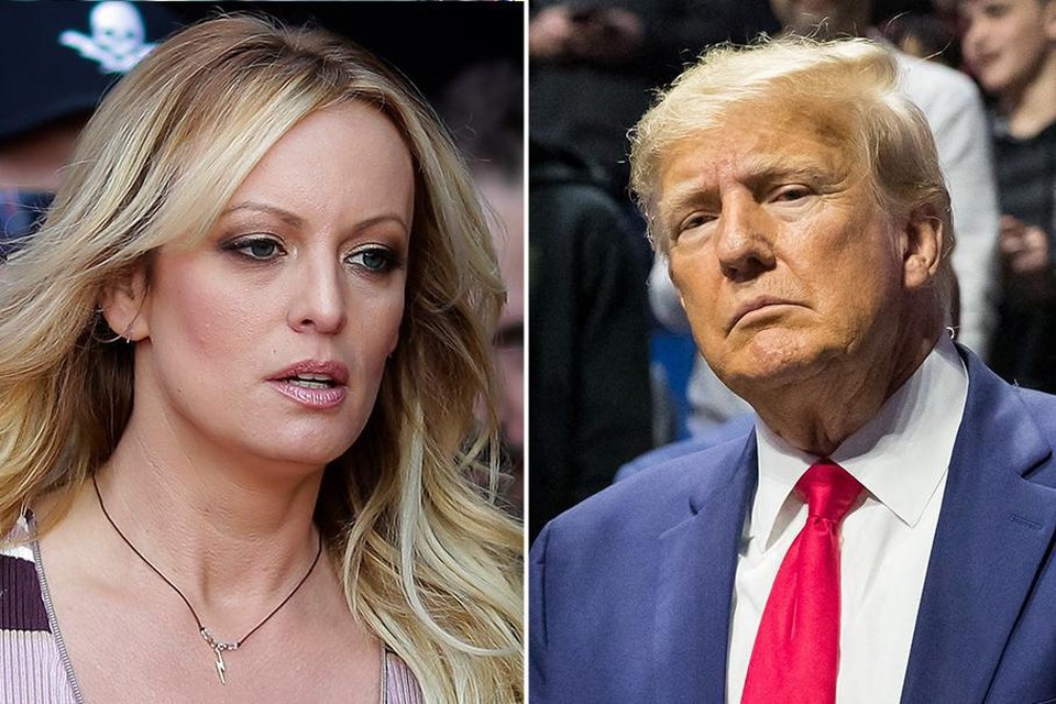 Porn star Stormy Daniels and Donald Trump, a relationship he has always denied.